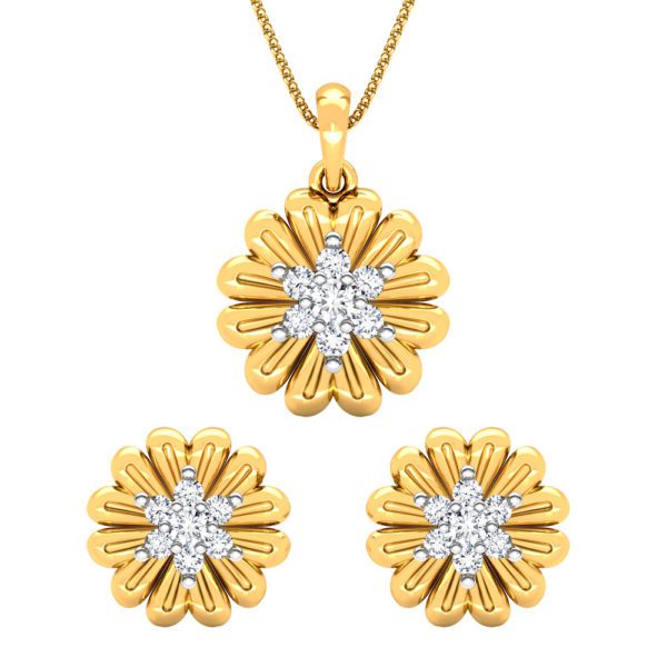 Pendant Earrings Collection – 18 KT- RMDG ADPER- 0038