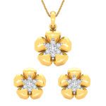 Pendant Earrings Collection – 18 KT- RMDG ADPER- 0039