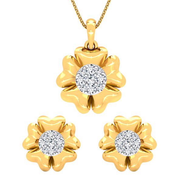 Pendant Earrings Collection – 18 KT- RMDG ADPER- 0044