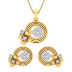 Pendant Earrings Collection – 18 KT- RMDG ADPER- 0048