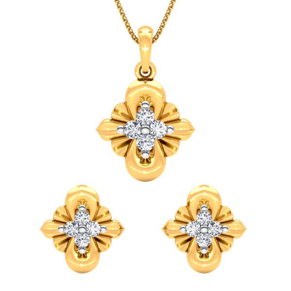 Pendant Earrings Collection – 18 KT- RMDG ADPER- 0049