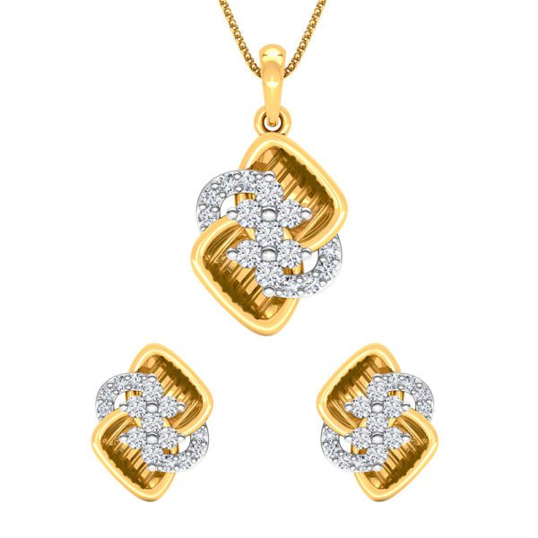 Pendant Earrings Collection – 18 KT- RMDG ADPER- 0050