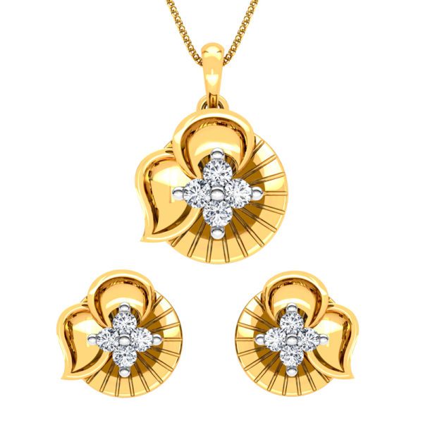 Pendant Earrings Collection – 18 KT- RMDG ADPER- 0051