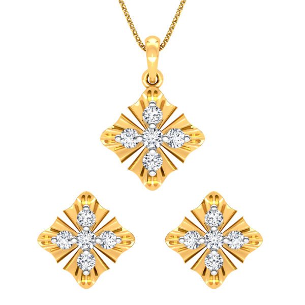 Pendant Earrings Collection – 18 KT- RMDG ADPER- 0055