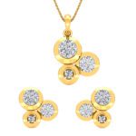 Pendant Earrings Collection – 18 KT- RMDG ADPER- 0057