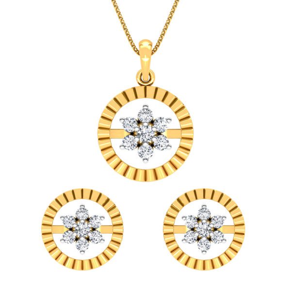 Pendant Earrings Collection – 18 KT- RMDG ADPER- 0061