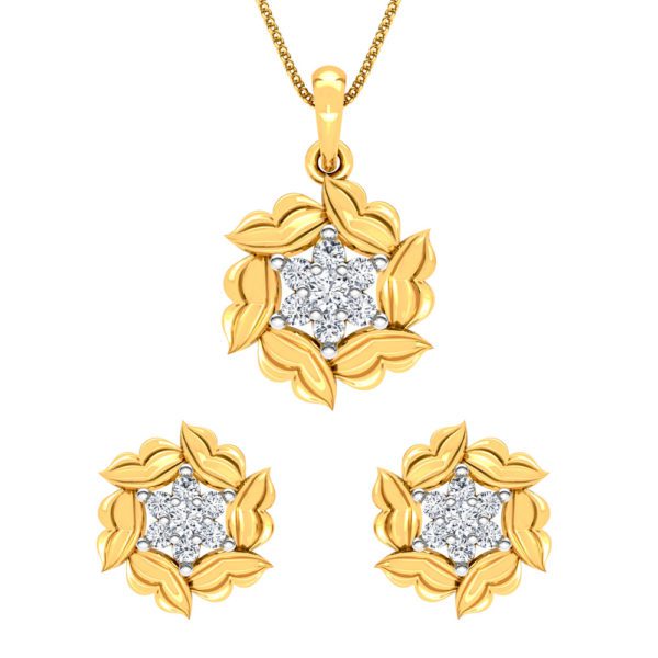 Pendant Earrings Collection – 18 KT- RMDG ADPER- 0065