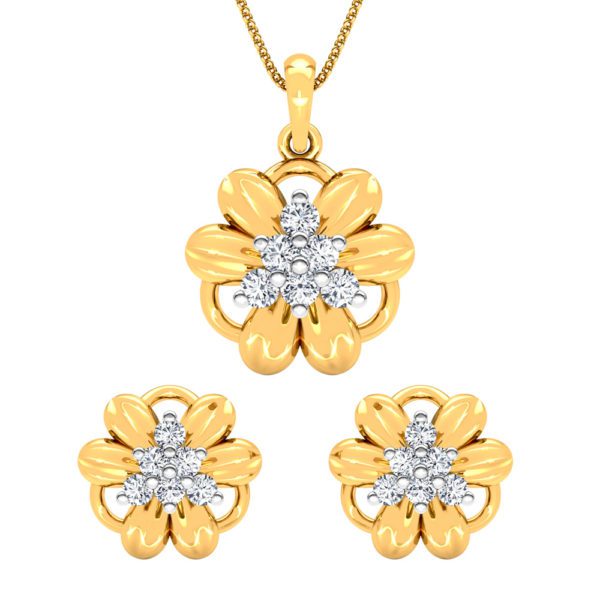 Pendant Earrings Collection – 18 KT- RMDG ADPER- 0066