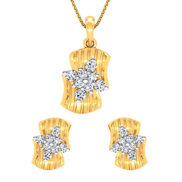 Pendant Earrings Collection – 18 KT- RMDG ADPER- 0067