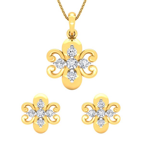 Pendant Earrings Collection – 18 KT- RMDG ADPER- 0068