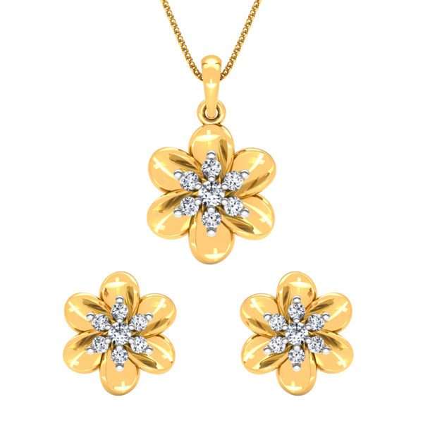 Pendant Earrings Collection – 18 KT- RMDG ADPER- 0072