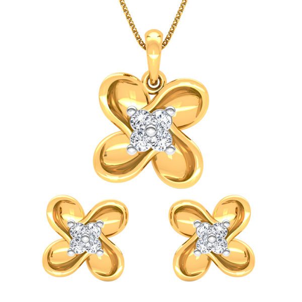 Pendant Earrings Collection – 18 KT- RMDG ADPER- 0073