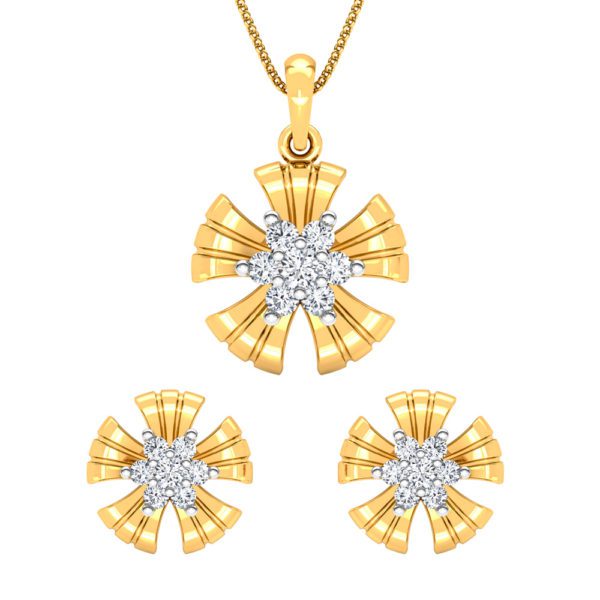 Pendant Earrings Collection – 18 KT- RMDG ADPER- 0077