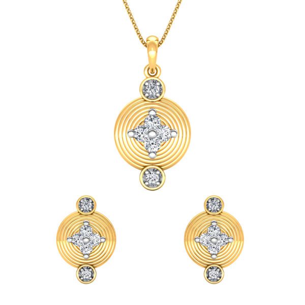 Pendant Earrings Collection – 18 KT- RMDG ADPER- 0078