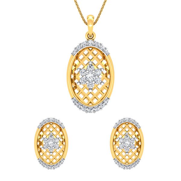 Pendant Earrings Collection – 18 KT- RMDG ADPER- 0082