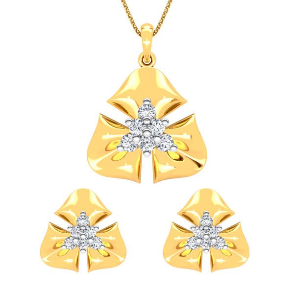 Pendant Earrings Collection – 18 KT- RMDG ADPER- 0086