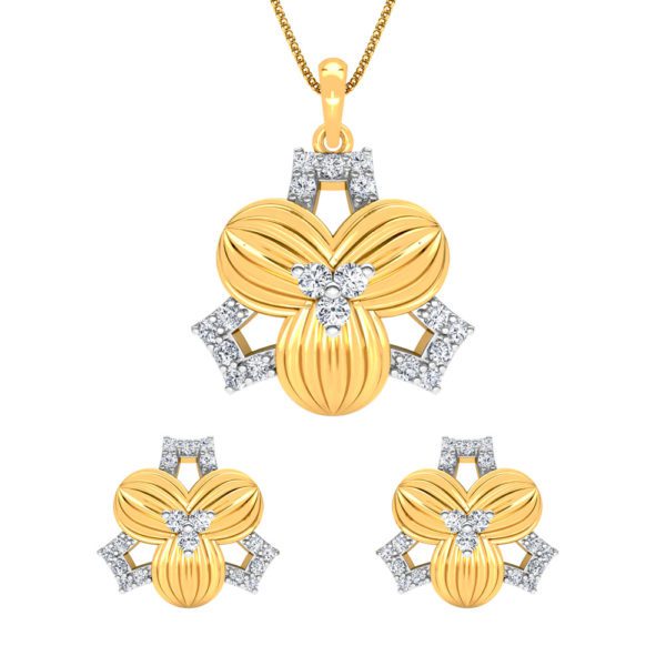 Pendant Earrings Collection – 18 KT- RMDG ADPER- 0090