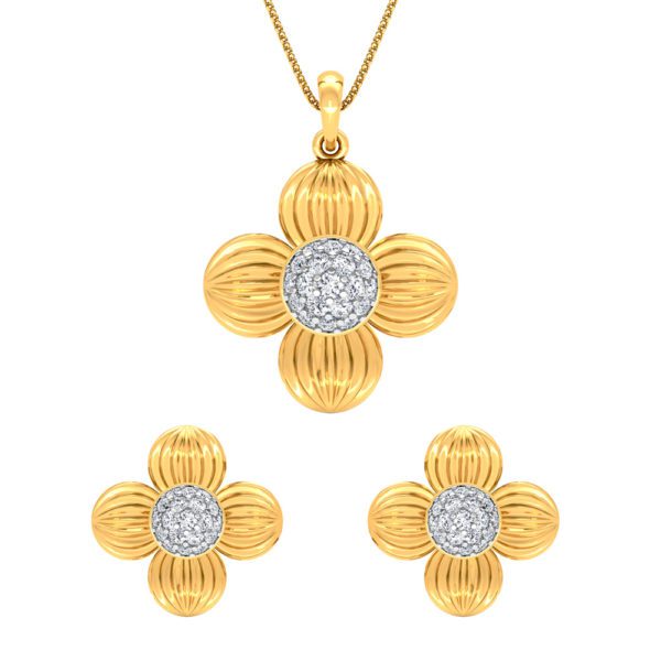 Pendant Earrings Collection – 18 KT- RMDG ADPER- 0093