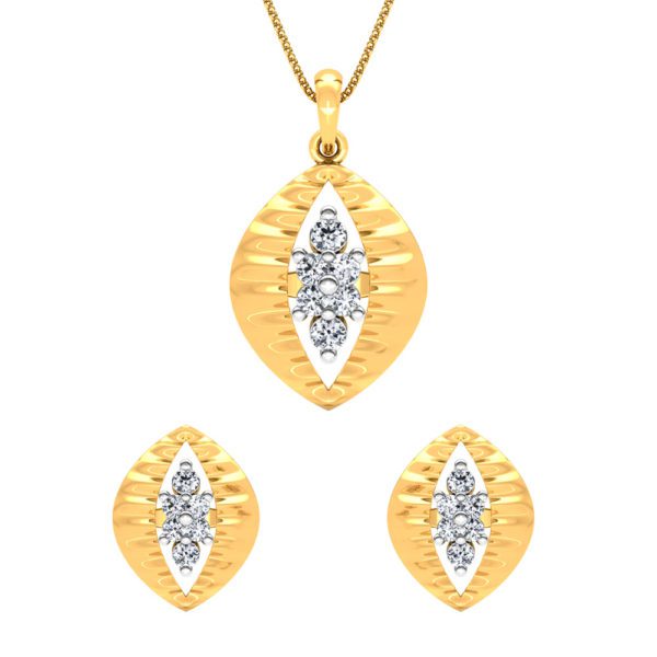 Pendant Earrings Collection – 18 KT- RMDG ADPER- 0094