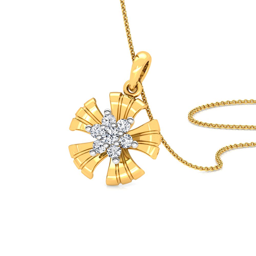 Pendant Earrings Collection – 18 KT- RMDG ADPER- 0077