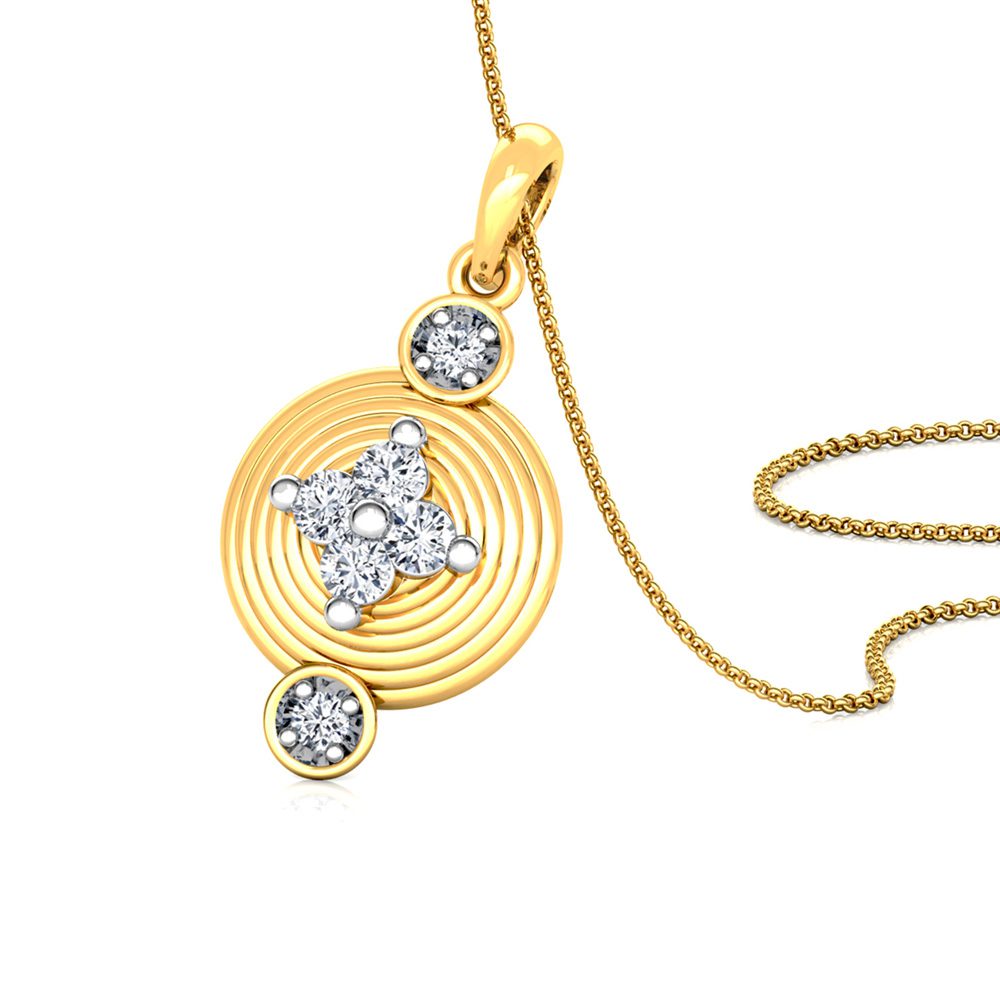 Pendant Earrings Collection – 18 KT- RMDG ADPER- 0078
