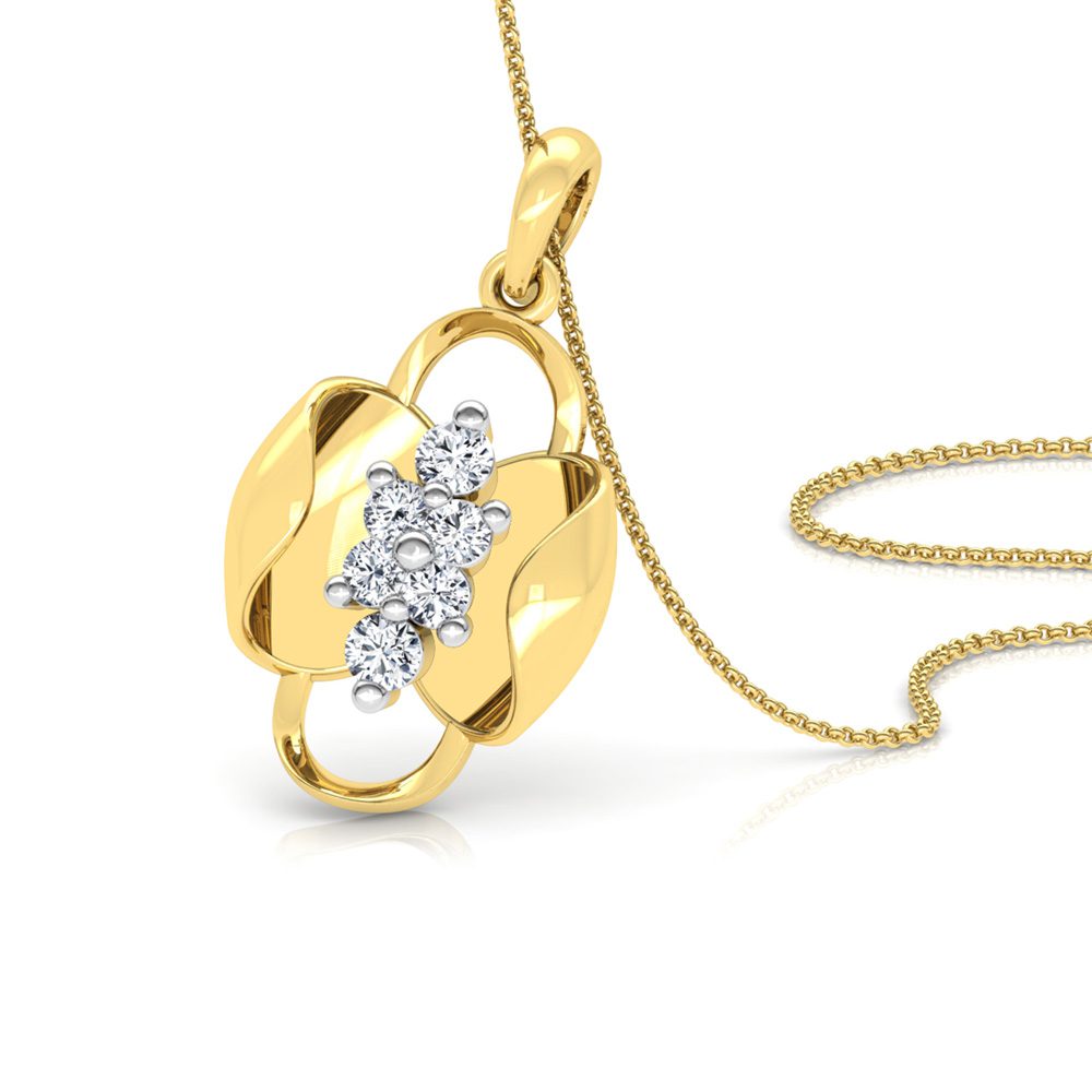 Pendant Earrings Collection – 18 KT- RMDG ADPER- 0087