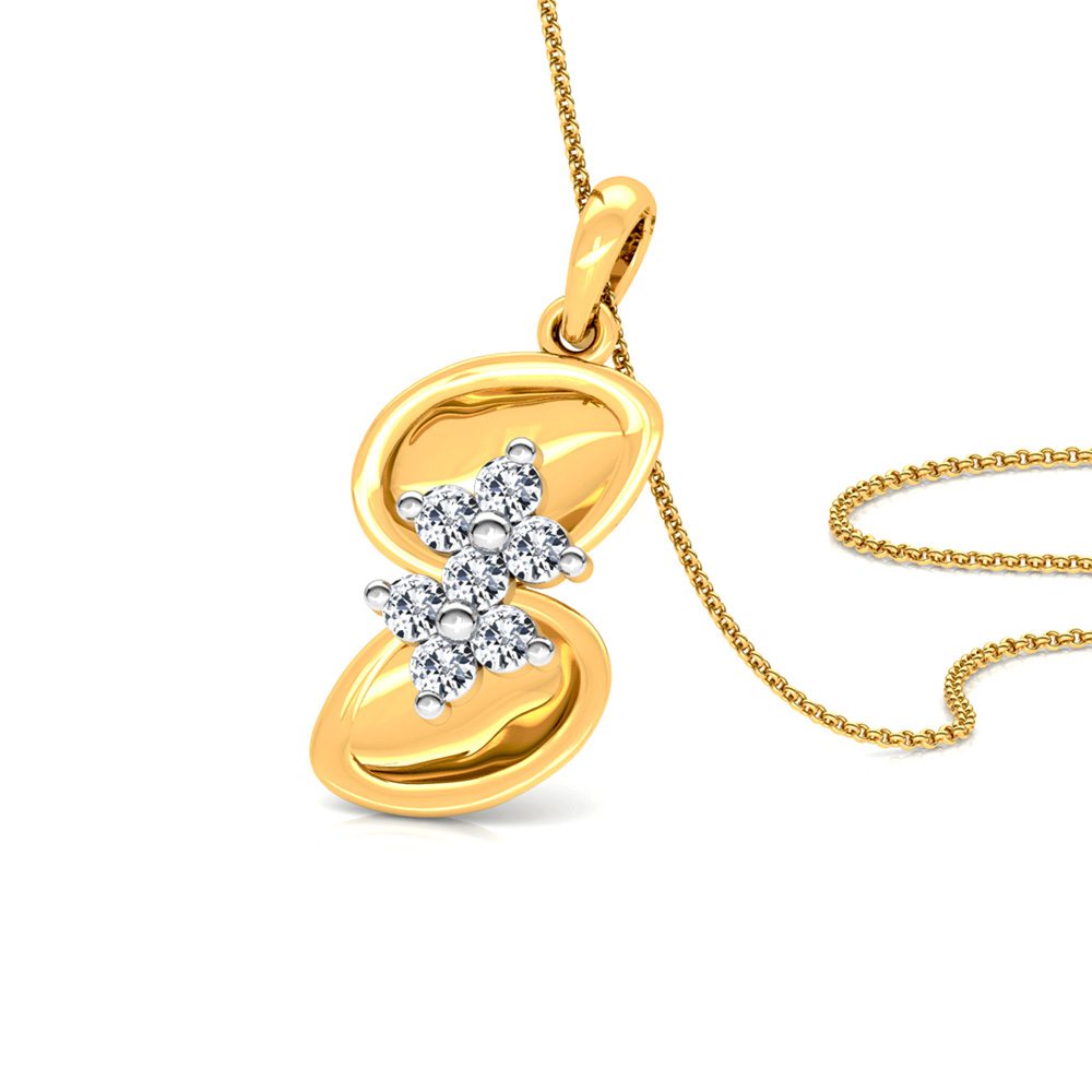 Pendant Earrings Collection – 18 KT- RMDG ADPER- 0091