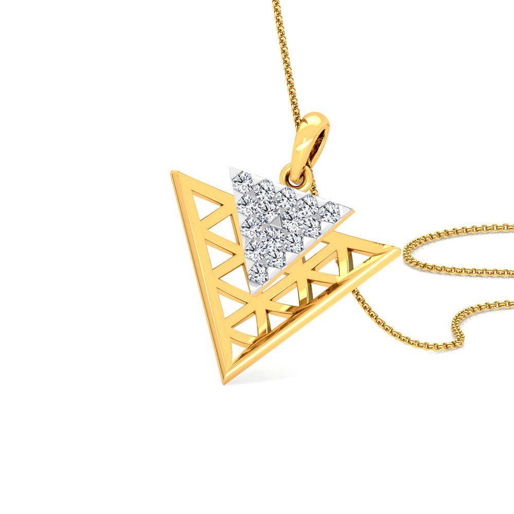 Pendant Earrings Collection – 18 KT- RMDG ADPER- 0100
