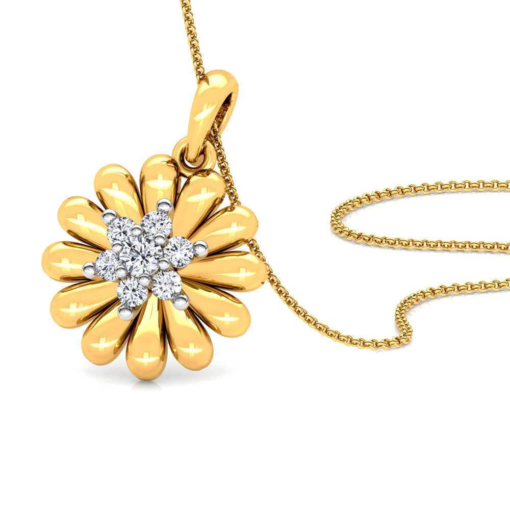 Pendant Earrings Collection – 18 KT- RMDG ADPER- 0031