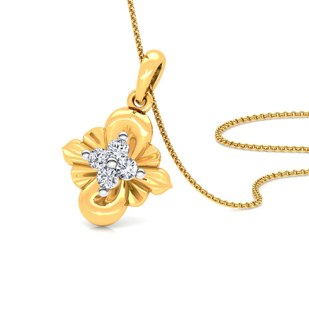 Pendant Earrings Collection – 18 KT- RMDG ADPER- 0049