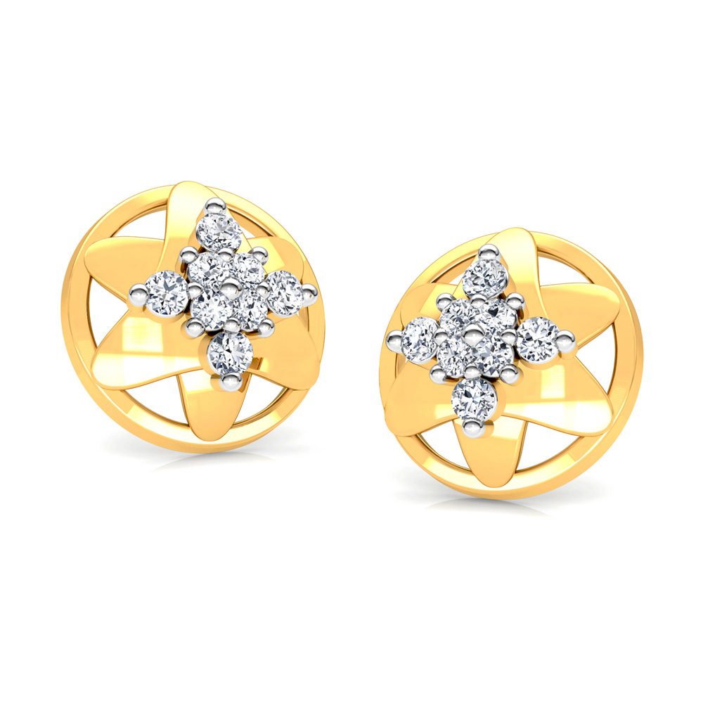 Pendant Earrings Collection – 18 KT- RMDG ADPER- 0052
