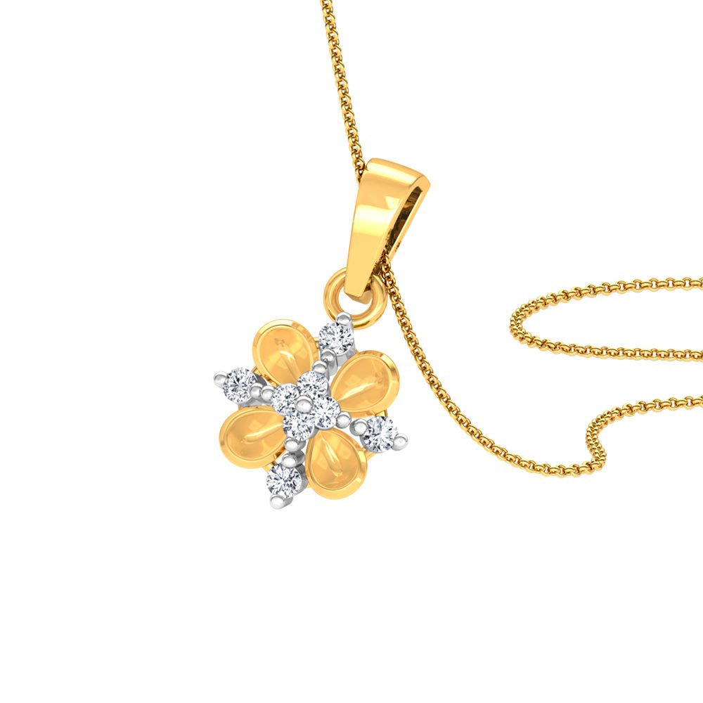Pendant Earrings Collection – 18 KT- RMDG ADPER- 0010