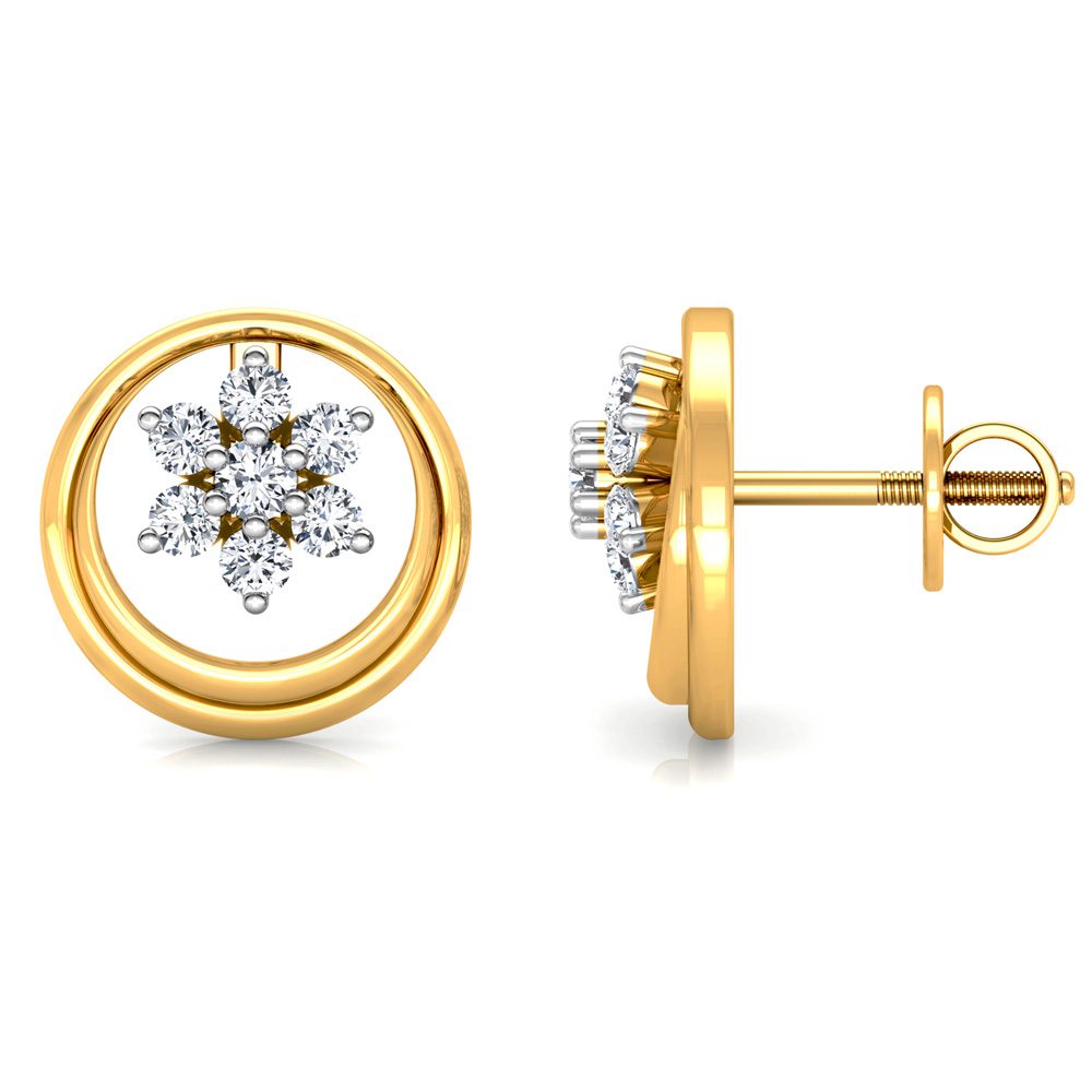 Pendant Earrings Collection – 18 KT- RMDG ADPER- 0033