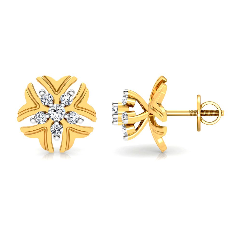 Pendant Earrings Collection – 18 KT- RMDG ADPER- 0041