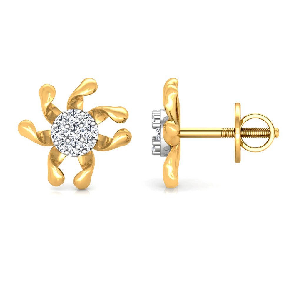 Pendant Earrings Collection – 18 KT- RMDG ADPER- 0017