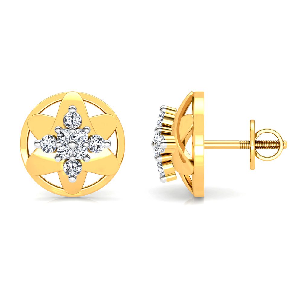 Pendant Earrings Collection – 18 KT- RMDG ADPER- 0052