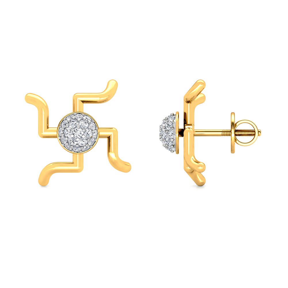 Pendant Earrings Collection – 18 KT- RMDG ADPER- 0097