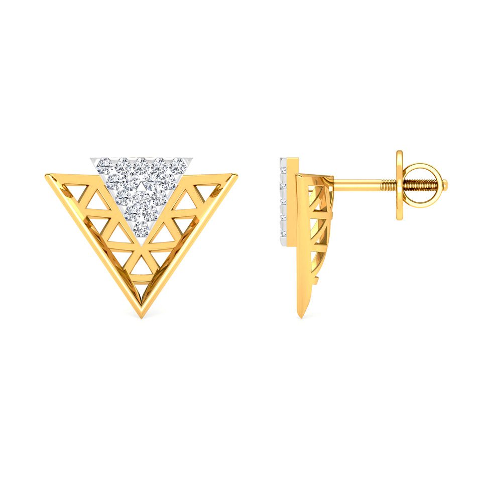 Pendant Earrings Collection – 18 KT- RMDG ADPER- 0100