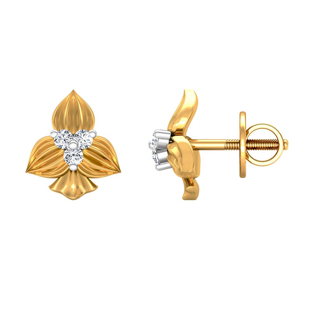 Pendant Earrings Collection – 18 KT- RMDG ADPER- 0023