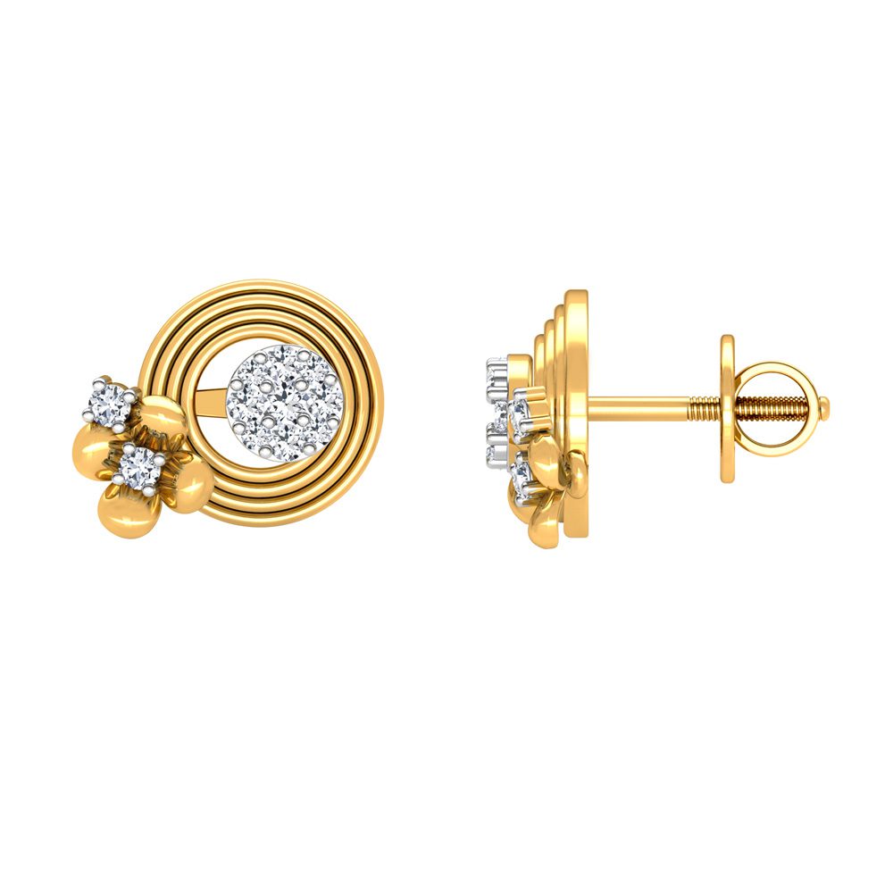 Designer Earring Collection – 18KT – RMDG ADER- 0048
