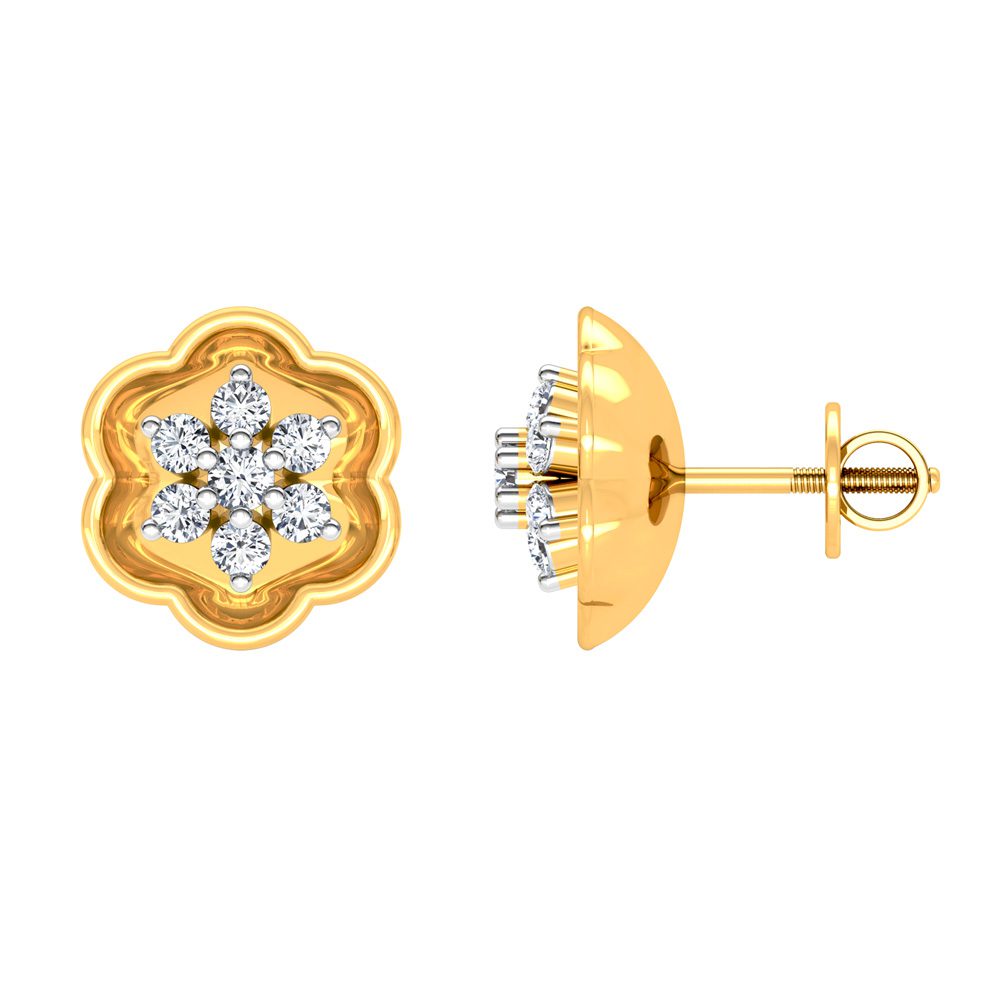 Designer Earring Collection – 18KT – RMDG ADER- 0059