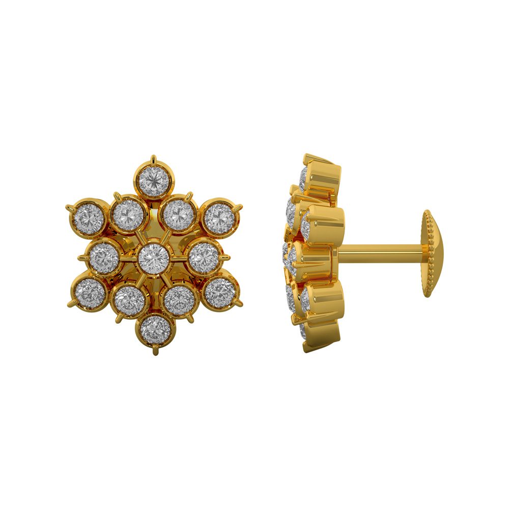 Closed Setting Ear Studs – SNTP –  9676