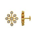 Closed Setting Ear Studs – SNTP – 9680 Closed Setting Ear Studs – SNTP – 9680
