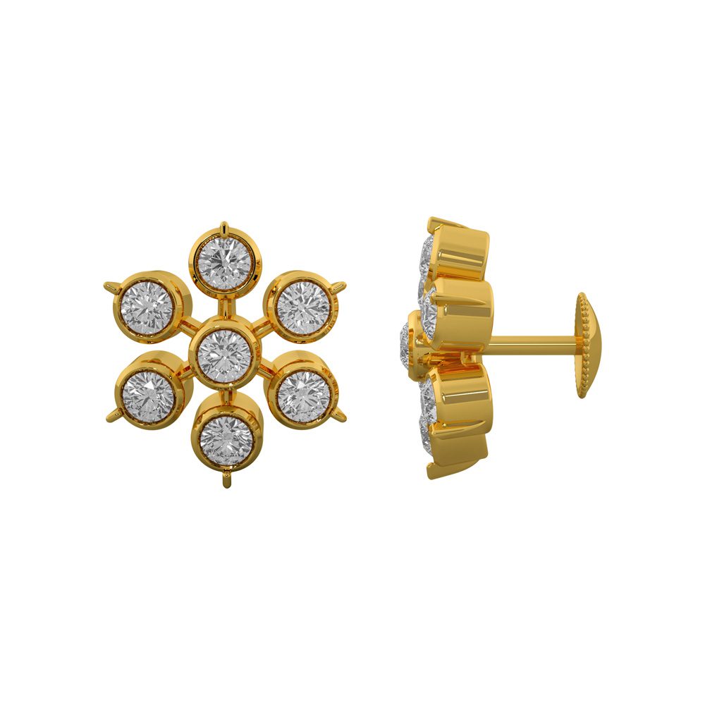 Closed Setting Ear Studs – SNTP –  B9685