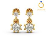 Solitaire Earrings Collection-RMDG-ST012