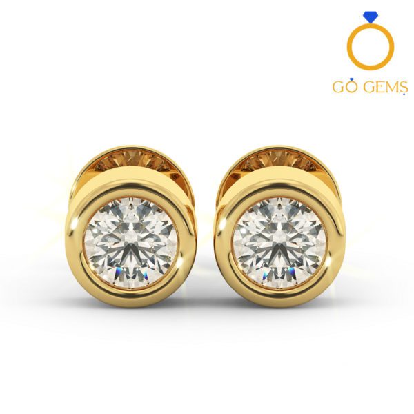 Solitaire Earrings Collection-RMDG-ST03