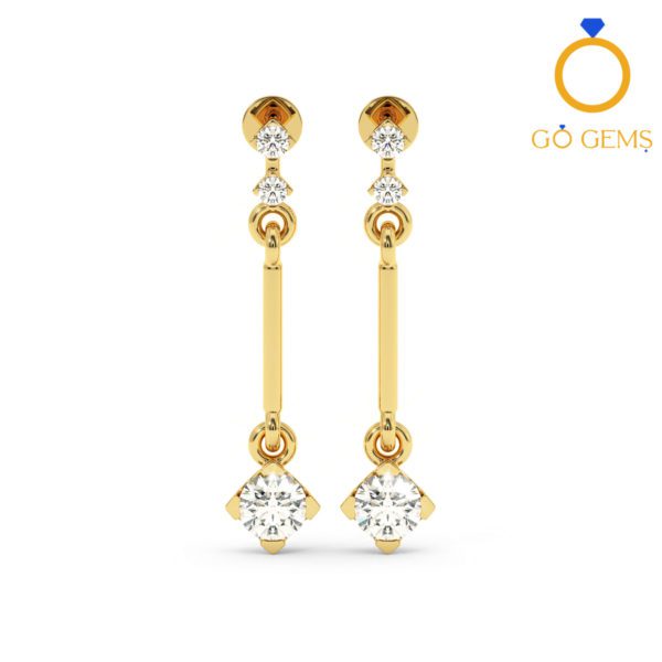 Solitaire Earrings Collection-RMDG-ST022