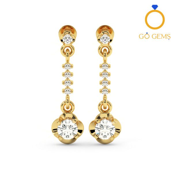 Solitaire Earrings Collection-RMDG-ST027