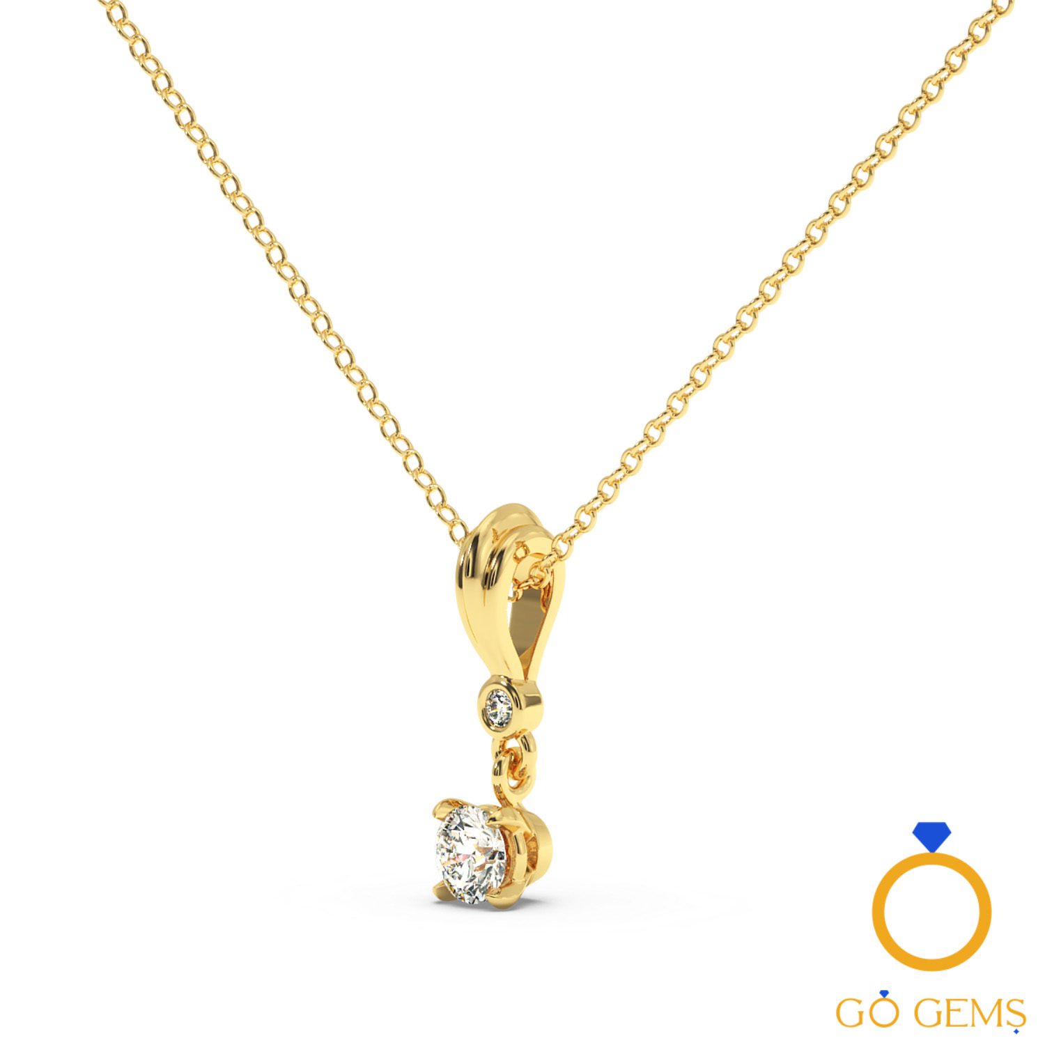 Solitaire Pendant Collection-RMDG-PD02
