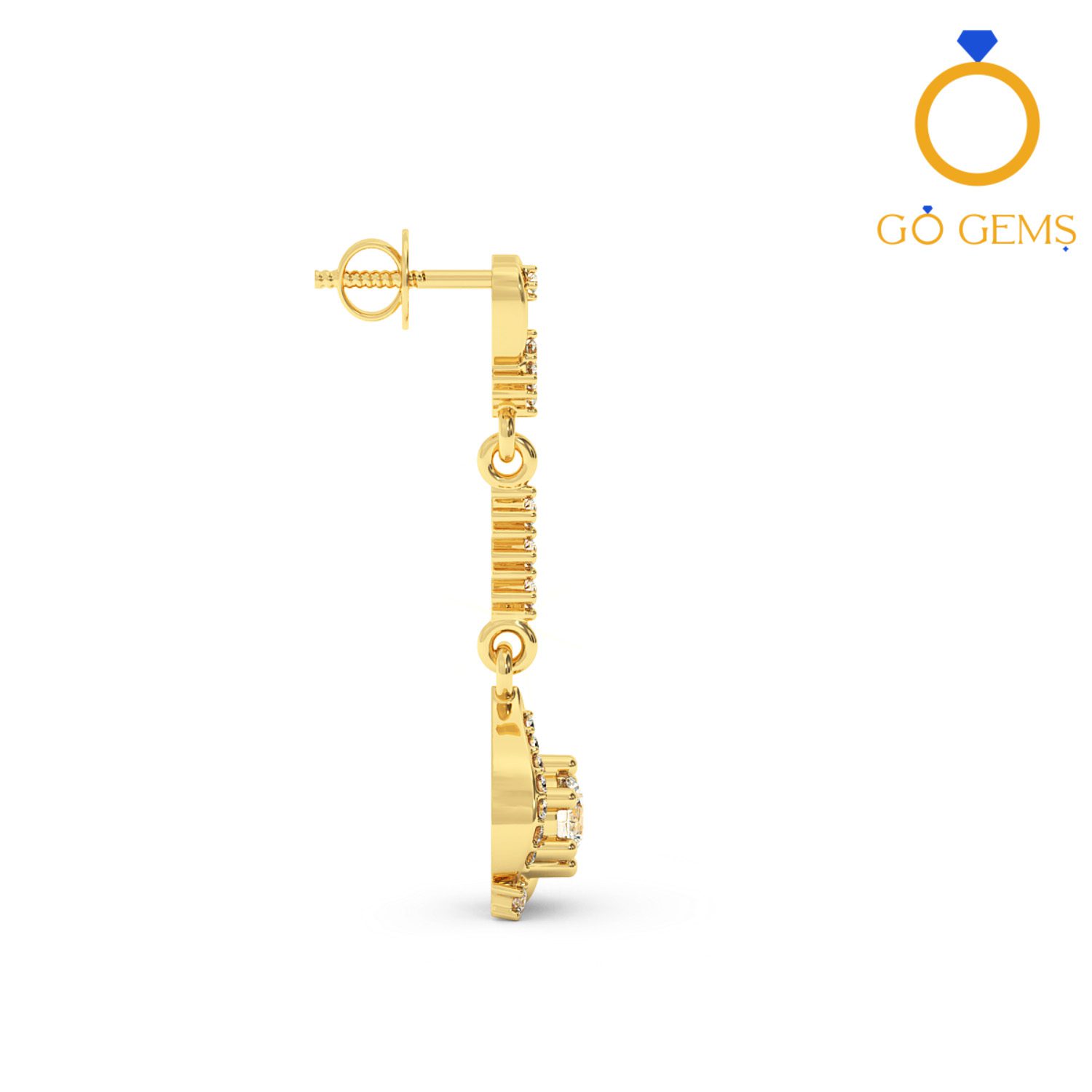 Solitaire Earrings Collection-RMDG-ST020